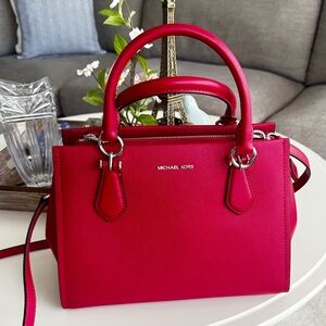 Michael Kors Bold Pink Satchel